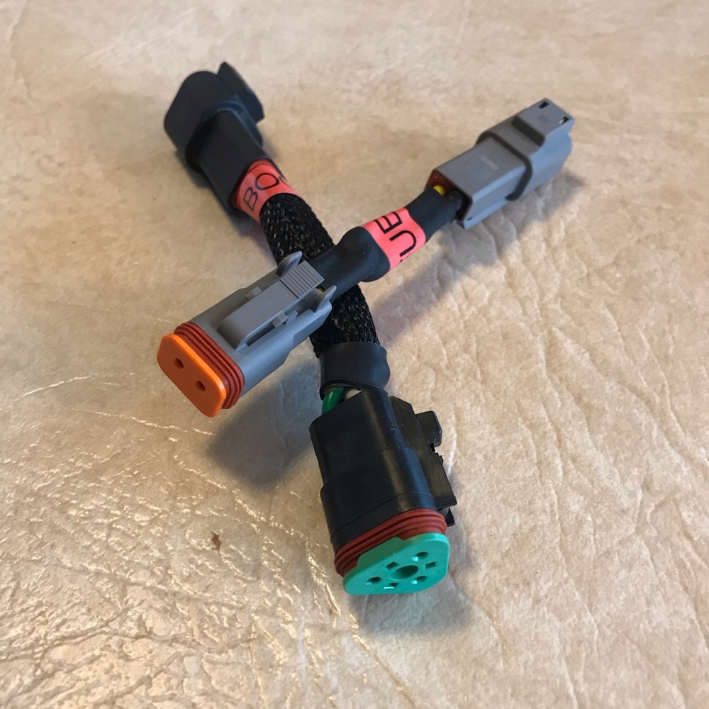 CAT FUEL TEMP SENSOR AND TURBO BOOST POWER HARNESS